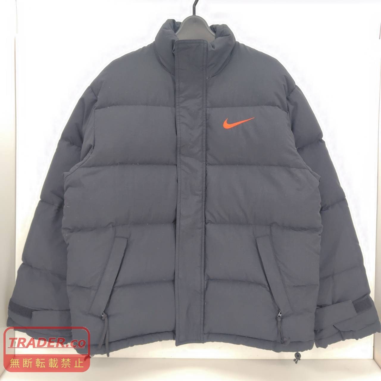 05w21281 ナイキ NIKE ダウンジャケット ブラック M 中国製 メンズ 90s 白タグ ナイロン 【中古品】