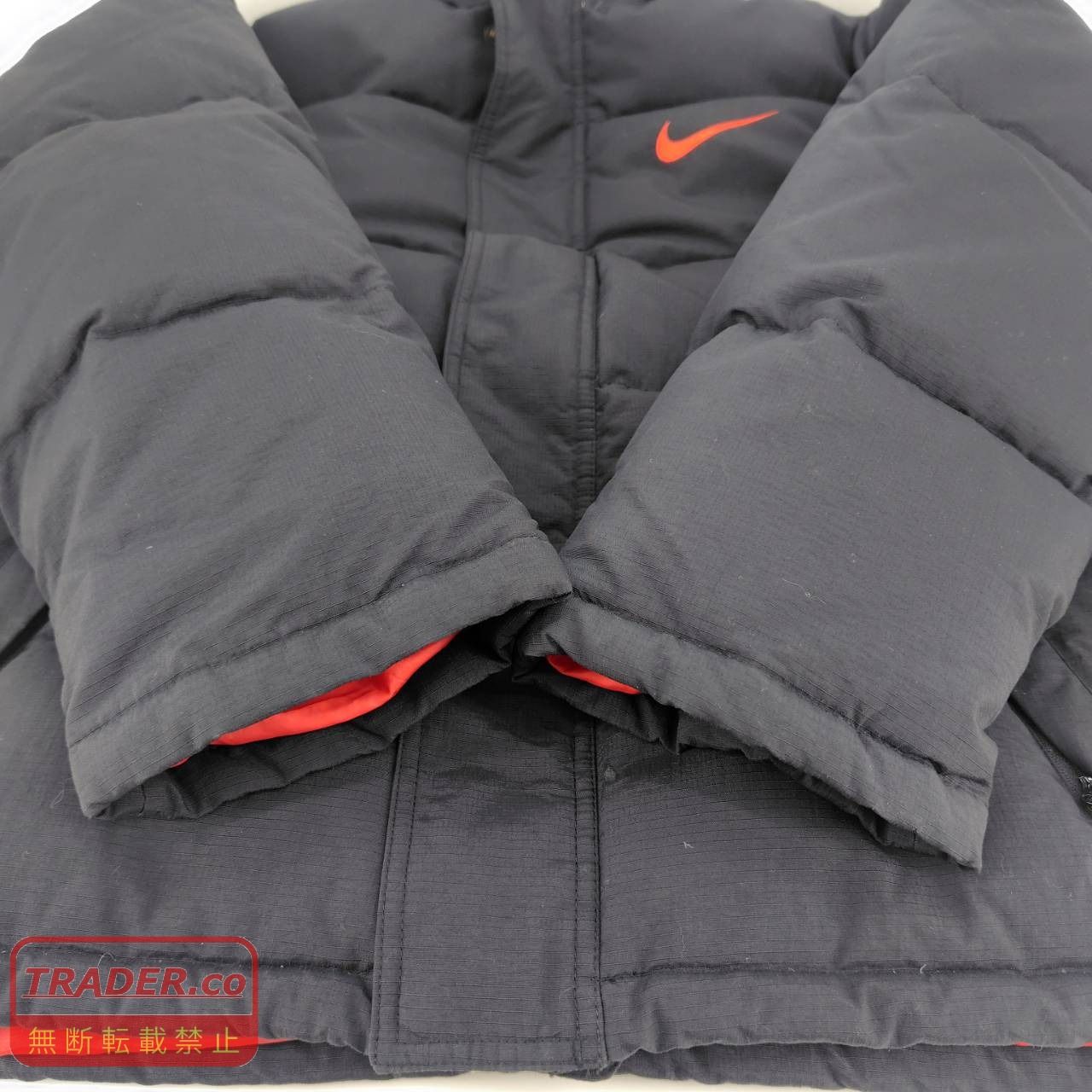 05w21281 ナイキ NIKE ダウンジャケット ブラック M 中国製 メンズ 90s 