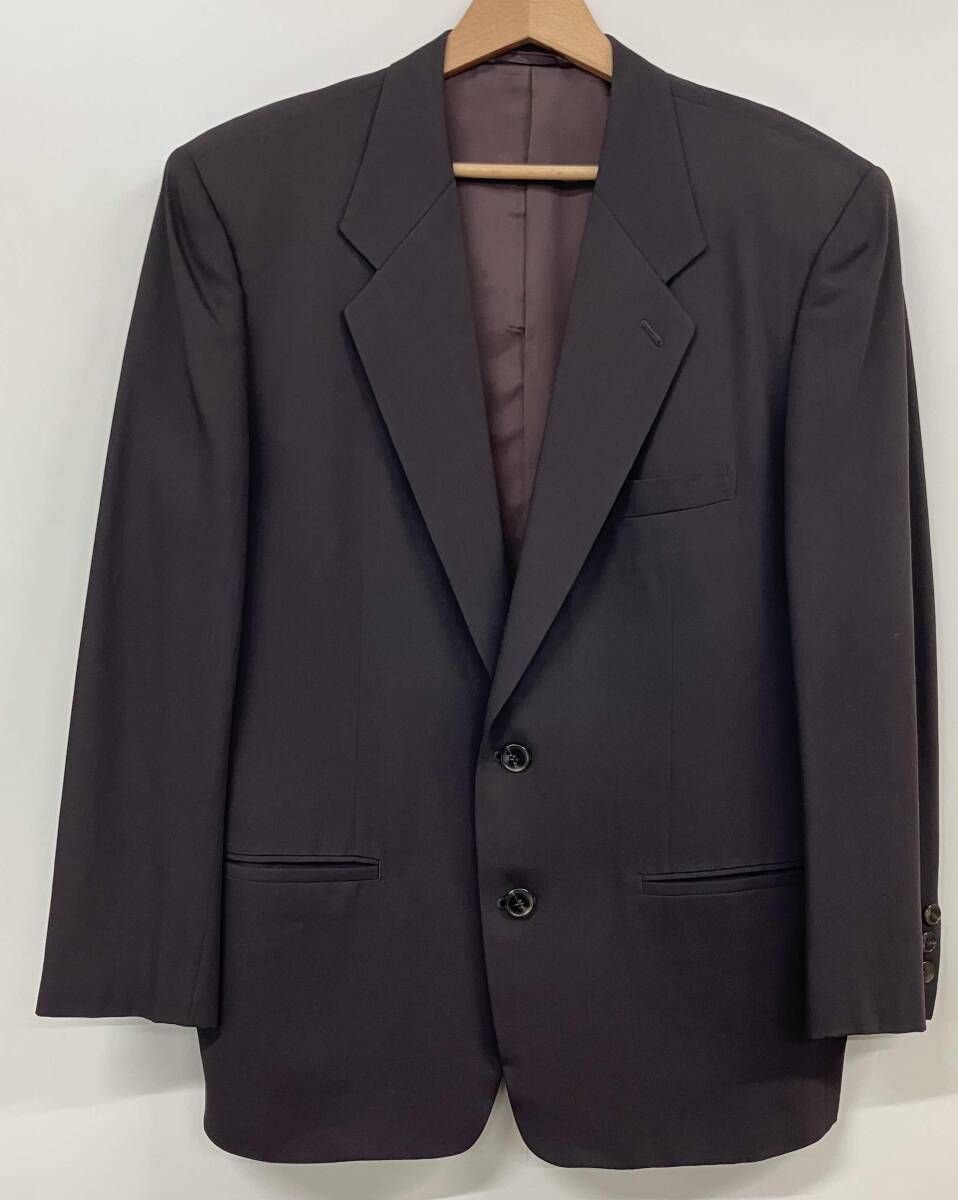 ISSEY MIYAKE/イッセイミヤケ テーラードジャケット 上下セット FG33029 ブラウン M