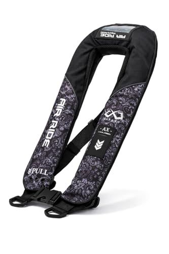 BASARO (バサロ) AIR RIDE 国土交通省型式承認品 桜マーク タイプA 自動膨脹式 ライフジャケット 桜マーク付き 自動/手動双方対応モデル 救命胴衣 全航行区域対応 大人用 釣り 肩 肩掛けタイプ 首 首掛けタイプ メンズ レディース サイ★m