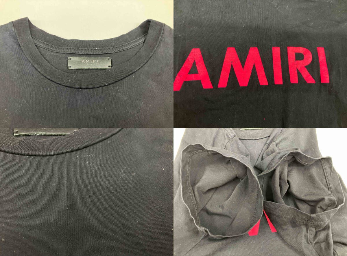 AMIRI アミリ ブラック ピンクロゴ サイズS