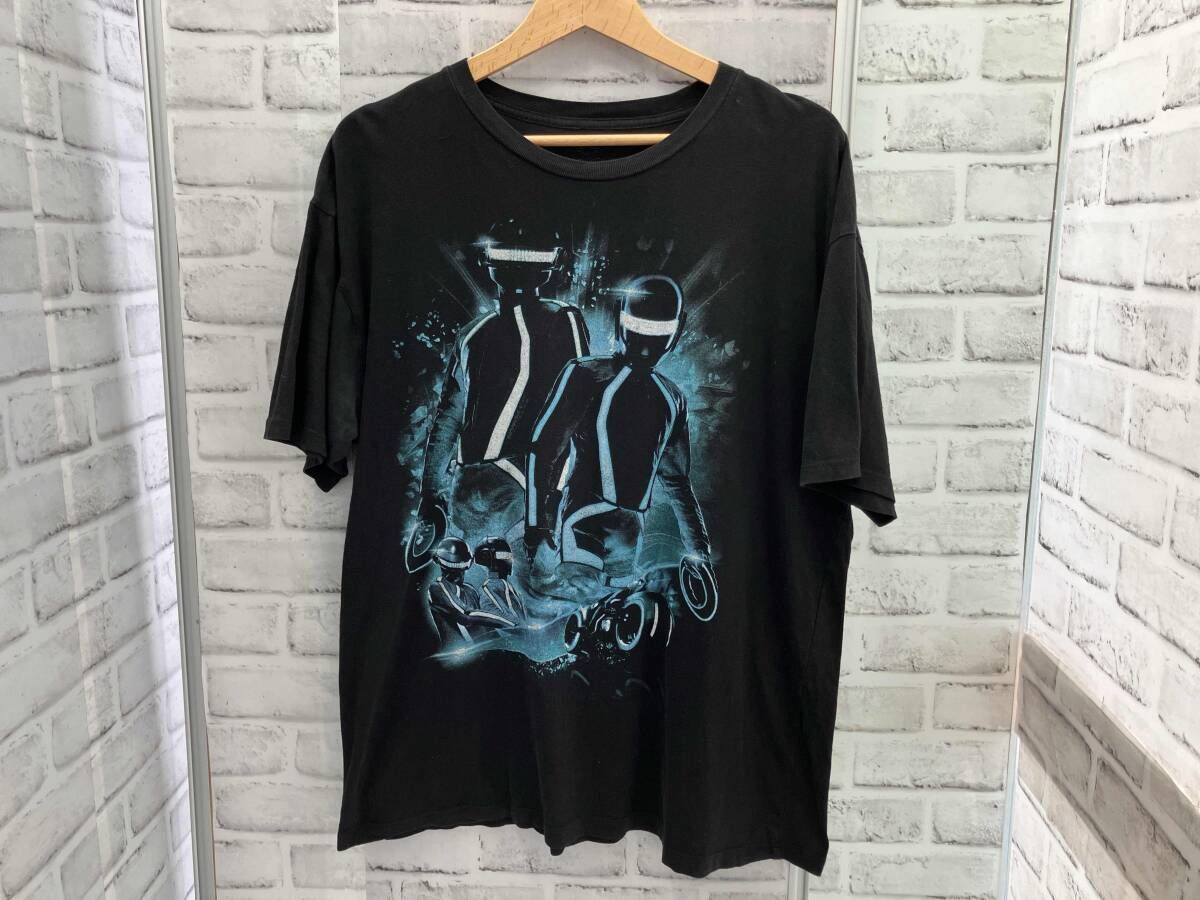 Disney / TRON LEGACY / Duft Punk / ディズニー / トロン•レガシー / ムービーTee / プリントTee / Black(ブラック) / Lサイズ