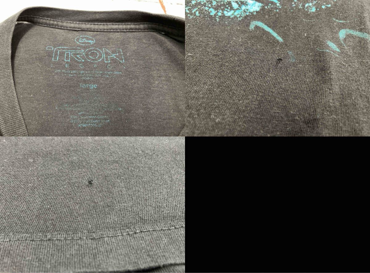 Disney / TRON LEGACY / Duft Punk / ディズニー / トロン•レガシー / ムービーTee / プリントTee / Black(ブラック) / Lサイズ