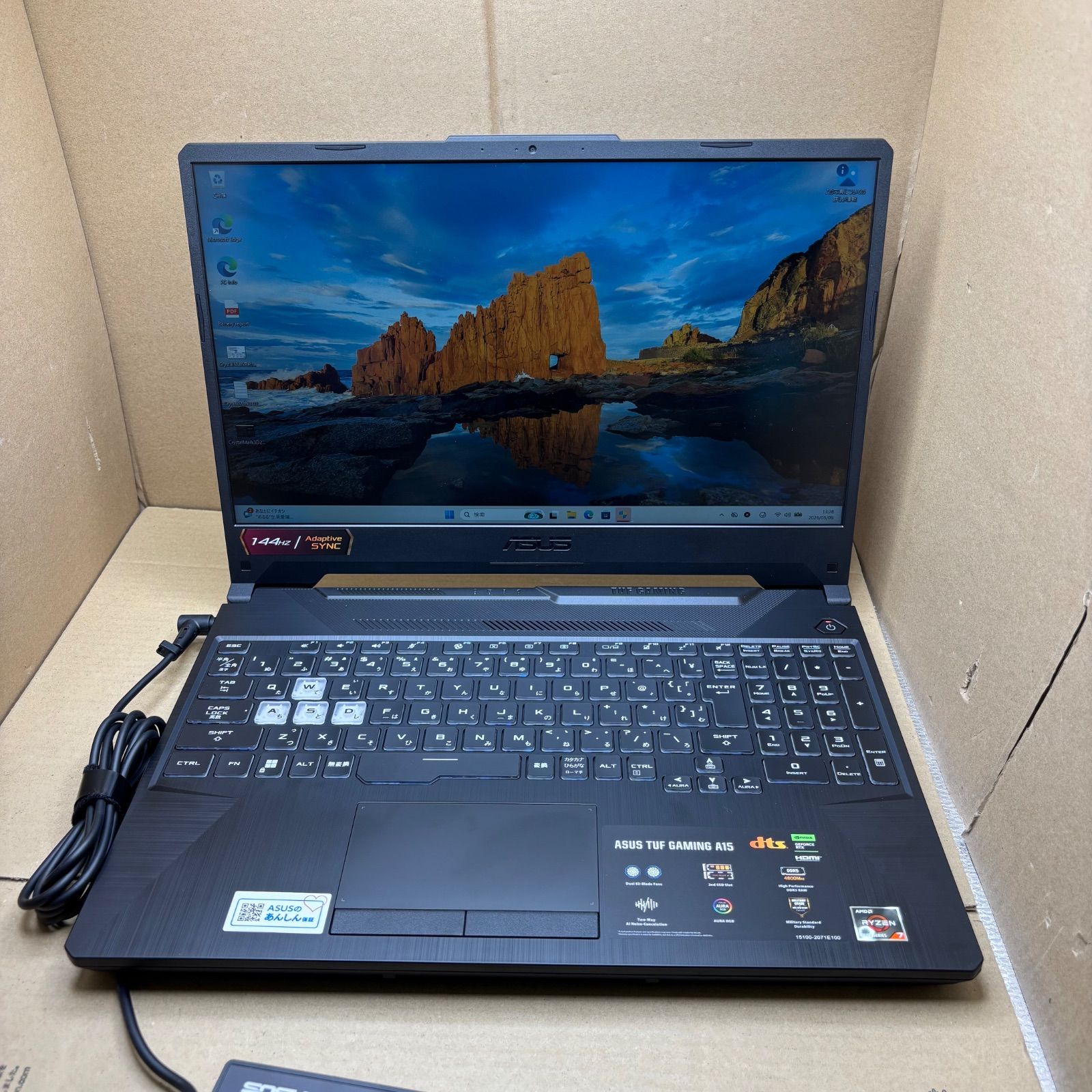 ASUS TUF Gaming A15 FA506NCR ゲーミングノートPC - メルカリ