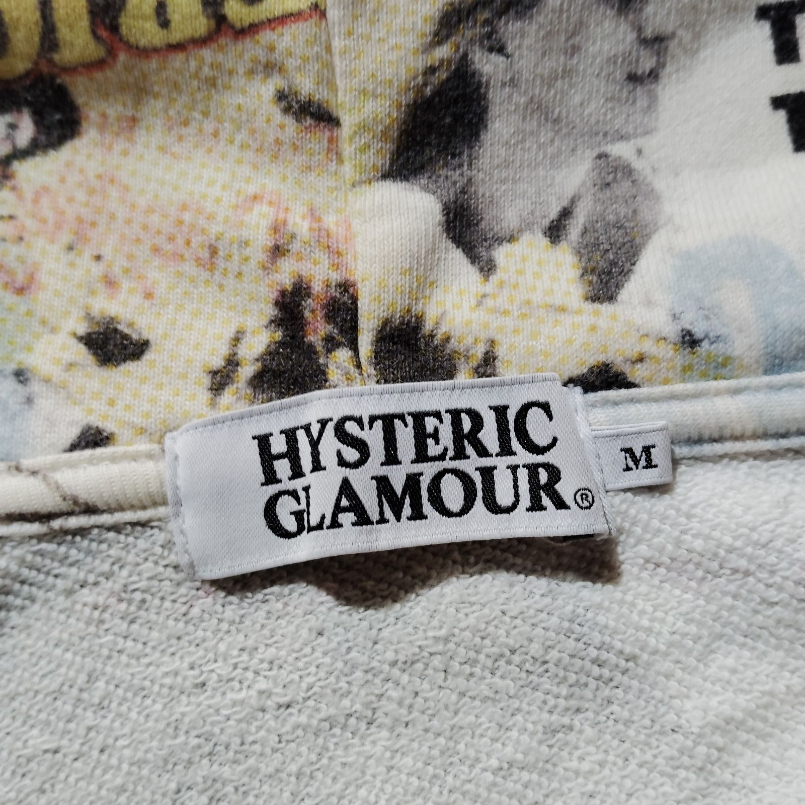 HYSTERIC GLAMOUR 14aw SCRATCH FEVER 総柄ジップパーカー ギタージップ ヒステリックグラマー 2014aw HYSTERIC GLAMOUR 14aw SCRATCH FEVER 総柄ジップパーカー ギタージップ ヒステリックグラマー 2014aw