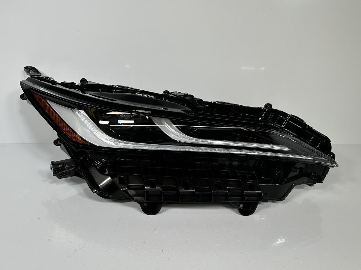 ハリアー harrier MXUA80 AXUH80 AXUH85 純正/genuine 右ヘッドライト 右ライト RH LED 81145-48J10 48-233 7H 美品(補修済み) 管理34917