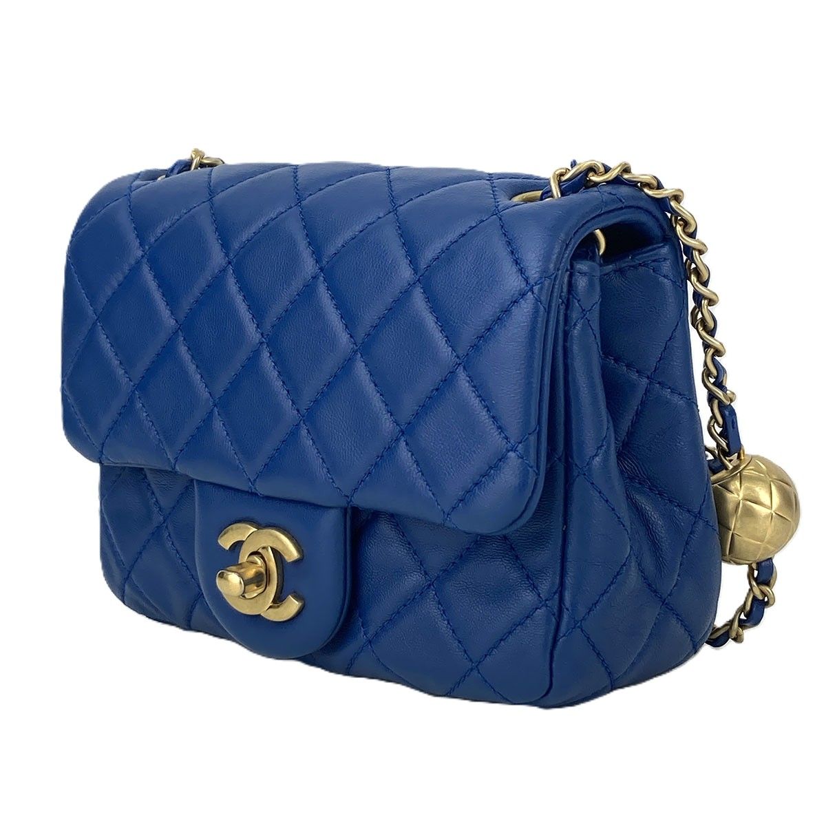 CHANEL シャネル ミニマトラッセ チェーンショルダーバッグ 17 