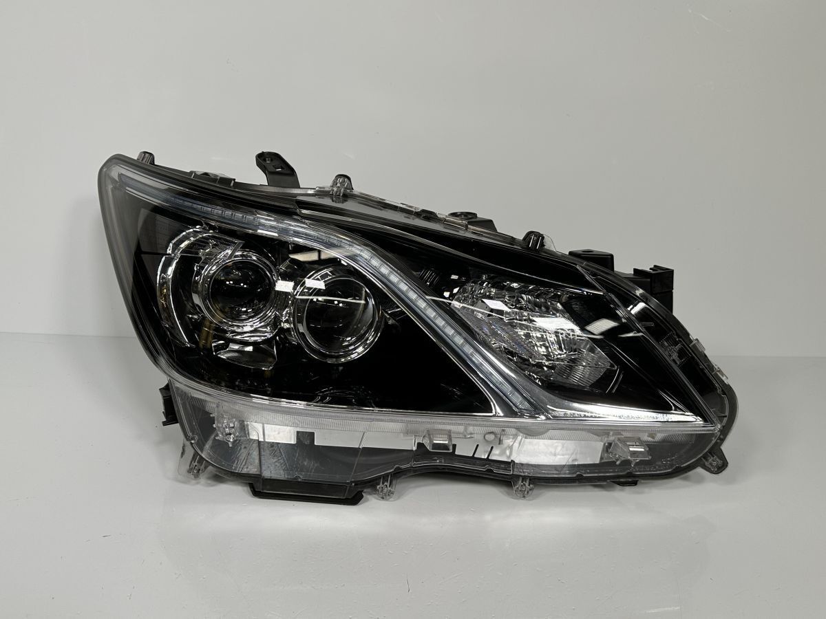 クラウンマジェスタ GWS214 AWS215 純正 右ヘッドライト 右ライト LED AFS付 81110-30K11 81145-30K11 30-414 D 管理34910