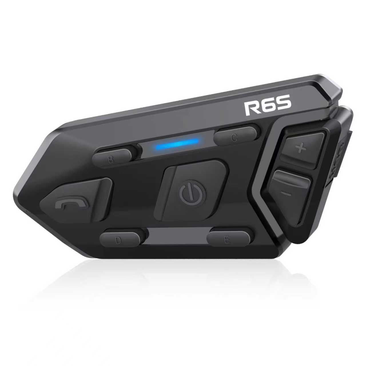 バイク インカム WAYXIN R6S ヘルメット イヤホン 6人接続 2人同時通話 通信距離1500m 50H連続使用 Qualcommチップ Bluetooth 5.4 4重ノイズキャンセリング ENC&DSP&CVC Siri対応 HI cc308e09