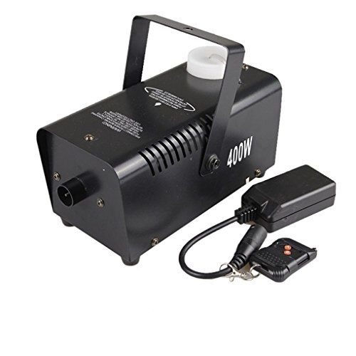 ミニ400W フォグマシン 煙霧機 ポータブル 無線赤外線リモコン 付き ハロウィン/結婚式/ディスコ/クラブ/舞台用 煙の演出 W400so 8dba8541
