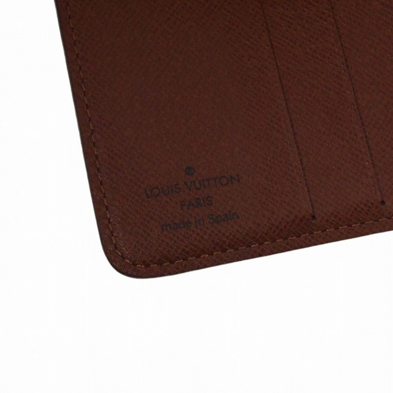 ルイヴィトン LOUIS VUITTON 2006 モノグラム コンパクトジップ 二つ折り財布 ウォレット ブラウン 茶 M61667