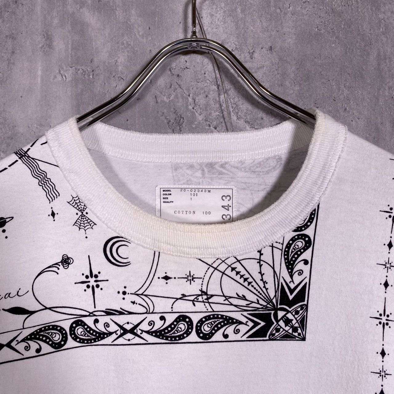 sacai』サカイ (1) バンダナプリントTシャツ 半袖 - メルカリ