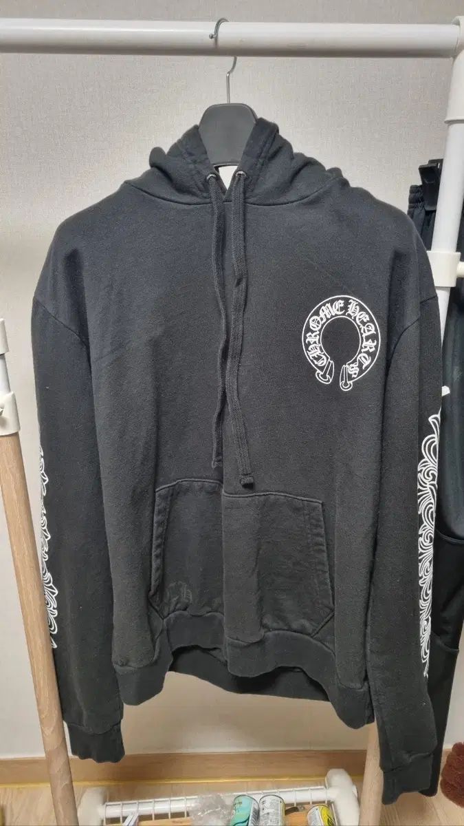 S CHROME HEARTS ホースシュー フローラル フード