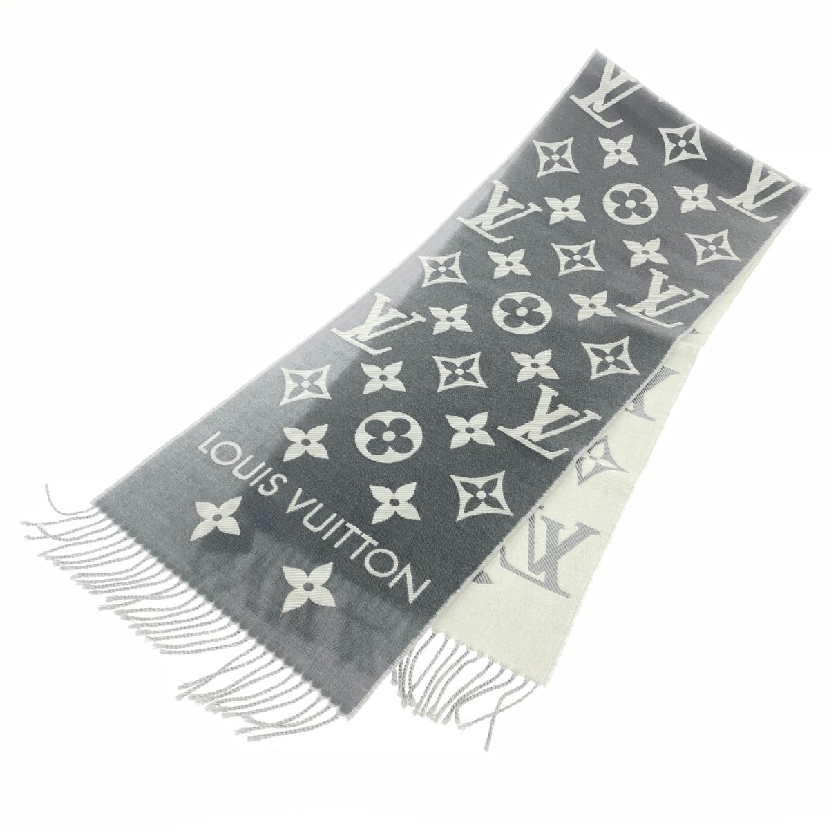 LOUIS VUITTON ルイヴィトン マフラー/エセンシャル M77727/MR0223