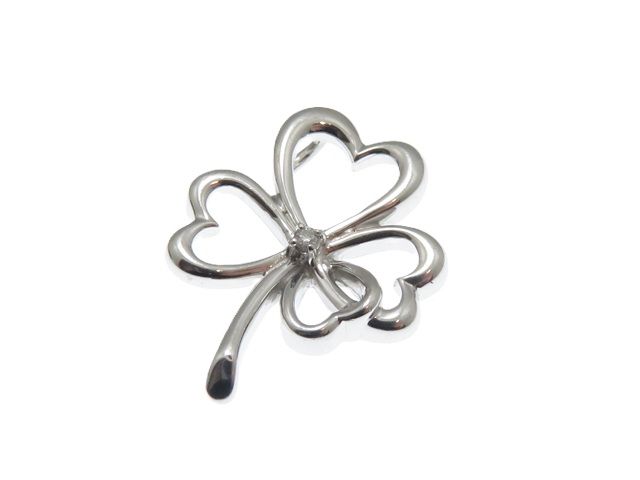 JEWELRY　ジュエリー　ペンダントトップ　Pt900プラチナ　ダイヤモンド0.012ct　約3.2g【中古】【430】2147400297956