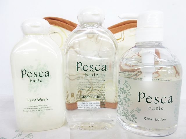 未使用 Pesca 3点セット+おまけ ペスカ ルビ クリアローション 化粧水
