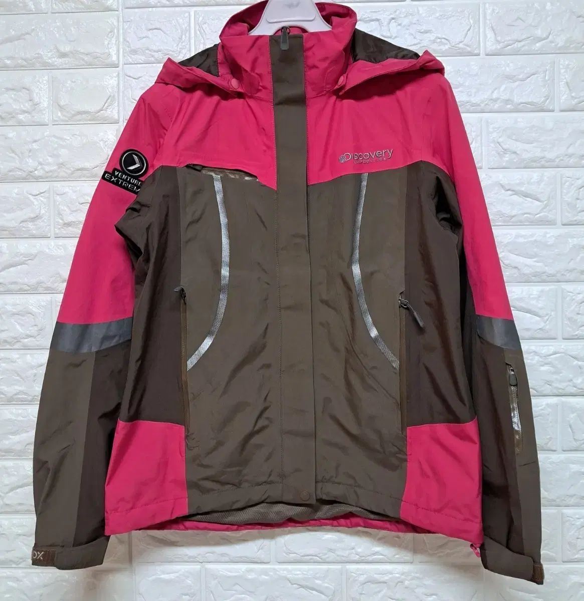 DISCOVERY GORE-TEX レディース ジャケット 90 ピンク ブラウン