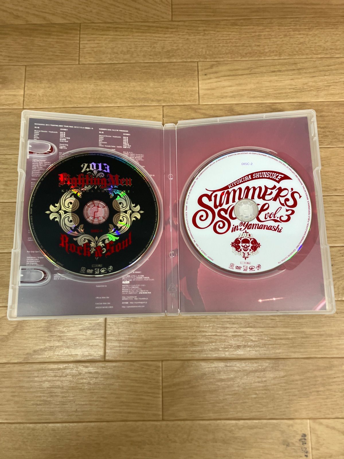 限定品　清木場俊介　LIVE DVD ROCK&SOUL 2013 大阪城ホール ☆清木場俊介 LIVE DVD ROCK&SOUL 2013 大阪城ホール Fighting men