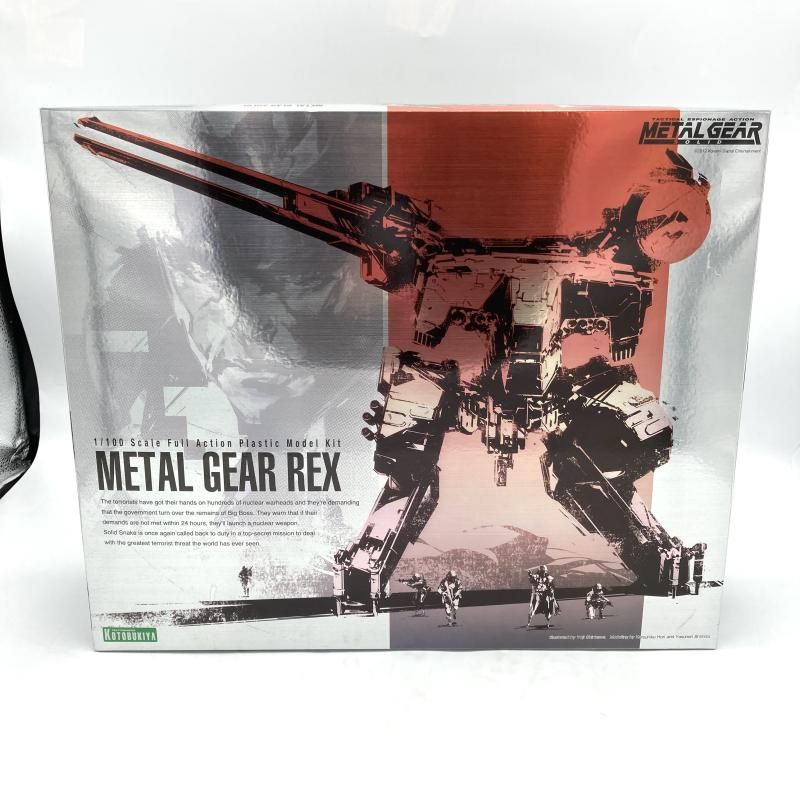 【中古】ｺﾄﾌﾞｷﾔ 1/100 METAL GEAR SOLID ﾒﾀﾙｷﾞｱREX 未組立品[13][240013257447]