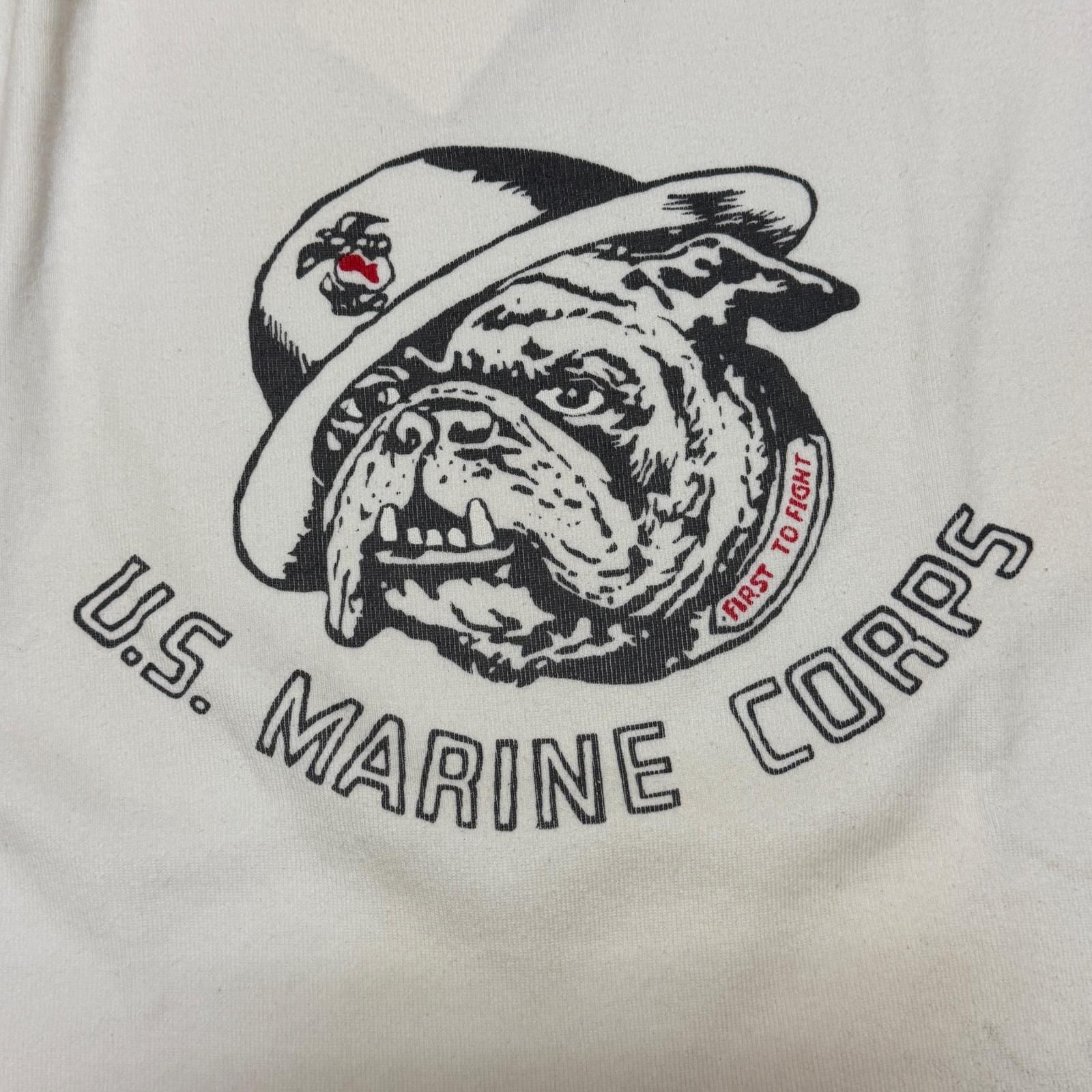 参考上代16500円 未使用 BOWWOW USMC BULLDOG RIBBED ss cs AGING 