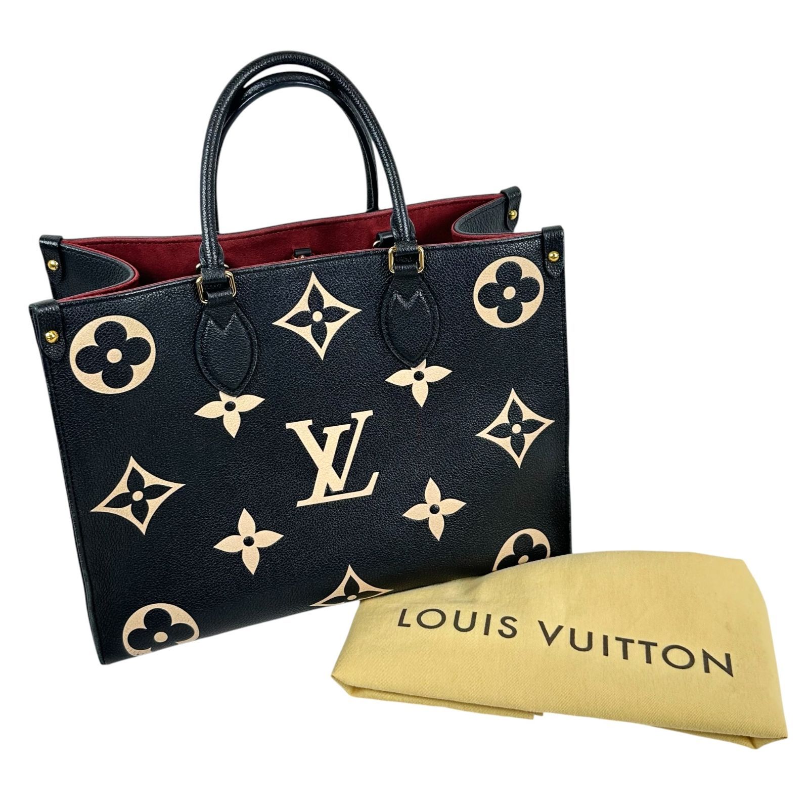 LOUIS VUITTON】 ルイ・ヴィトン オンザゴーMM M45495 モノグラムアン