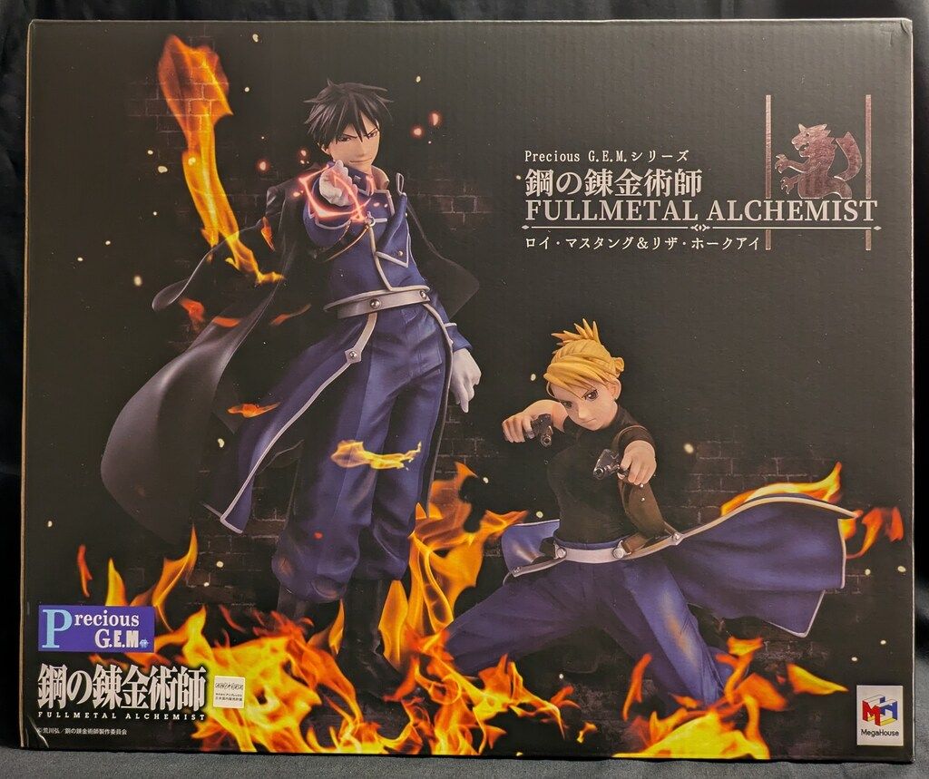 メガハウス Precious G.E.M ロイ・マスタング&リザ・ホークアイセット