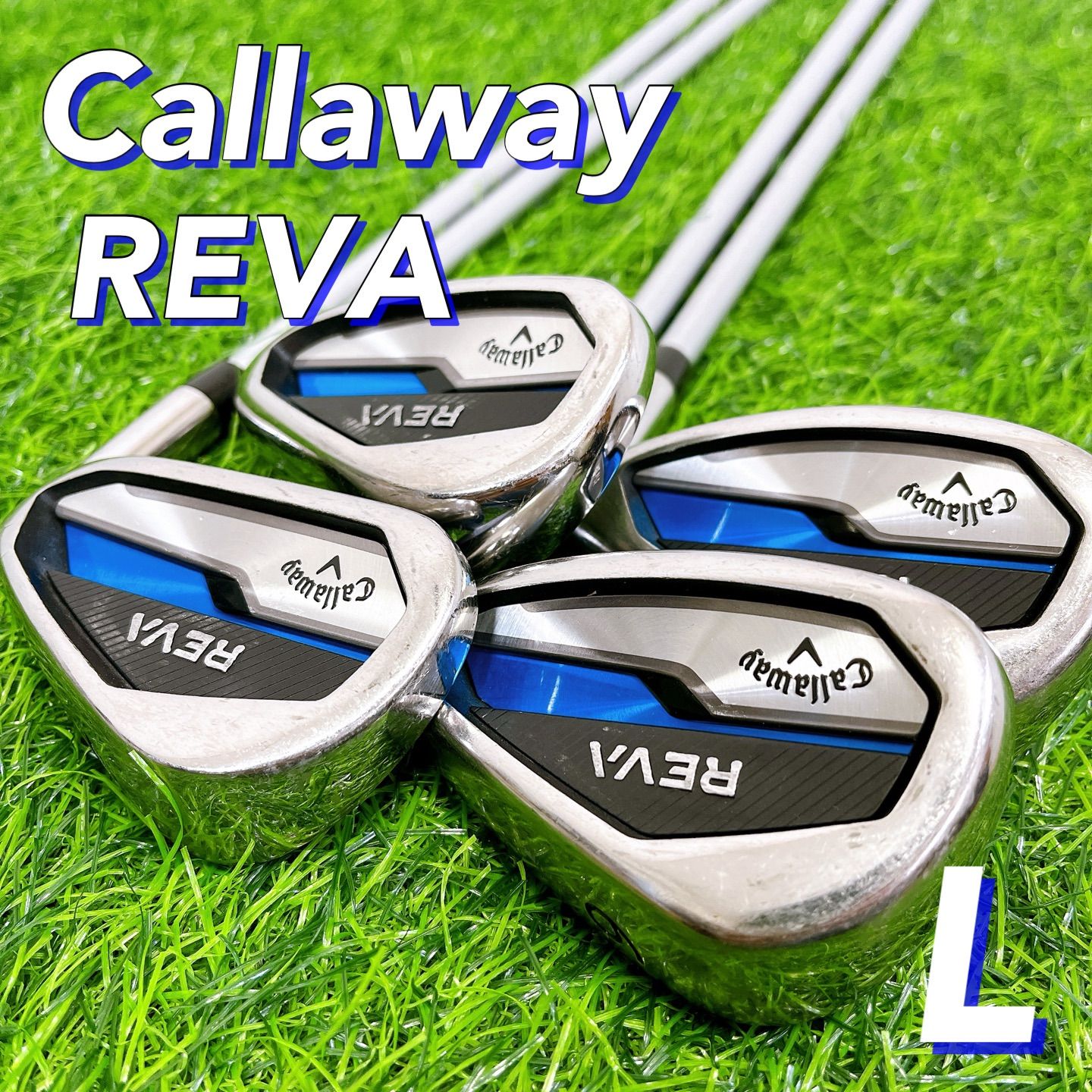 Callaway REVA / キャロウェイ レバ レディースアイアンセット L 