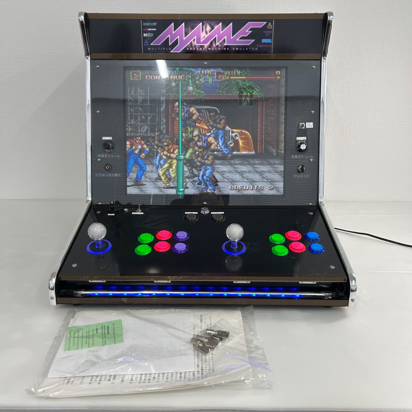 エミュレーター　アーケード　ゲーム機 レトロ アーケード ゲーム機 MAME Multiple Arcade Machine Emulator