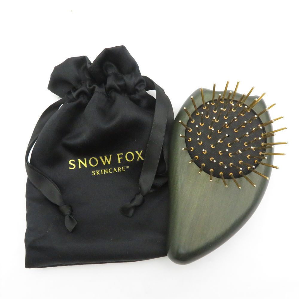 美品 snow fox スノーフォックス カッサ ゴースト ヘアブラシ BM12920