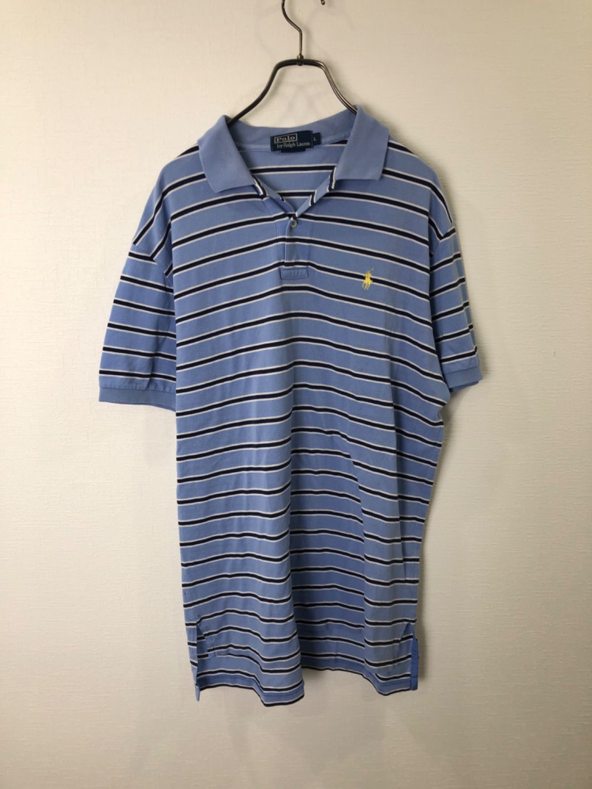 S00832 | POLO RALPH LAUREN｜ポロラルフローレン｜ポロシャツ｜ブルー 