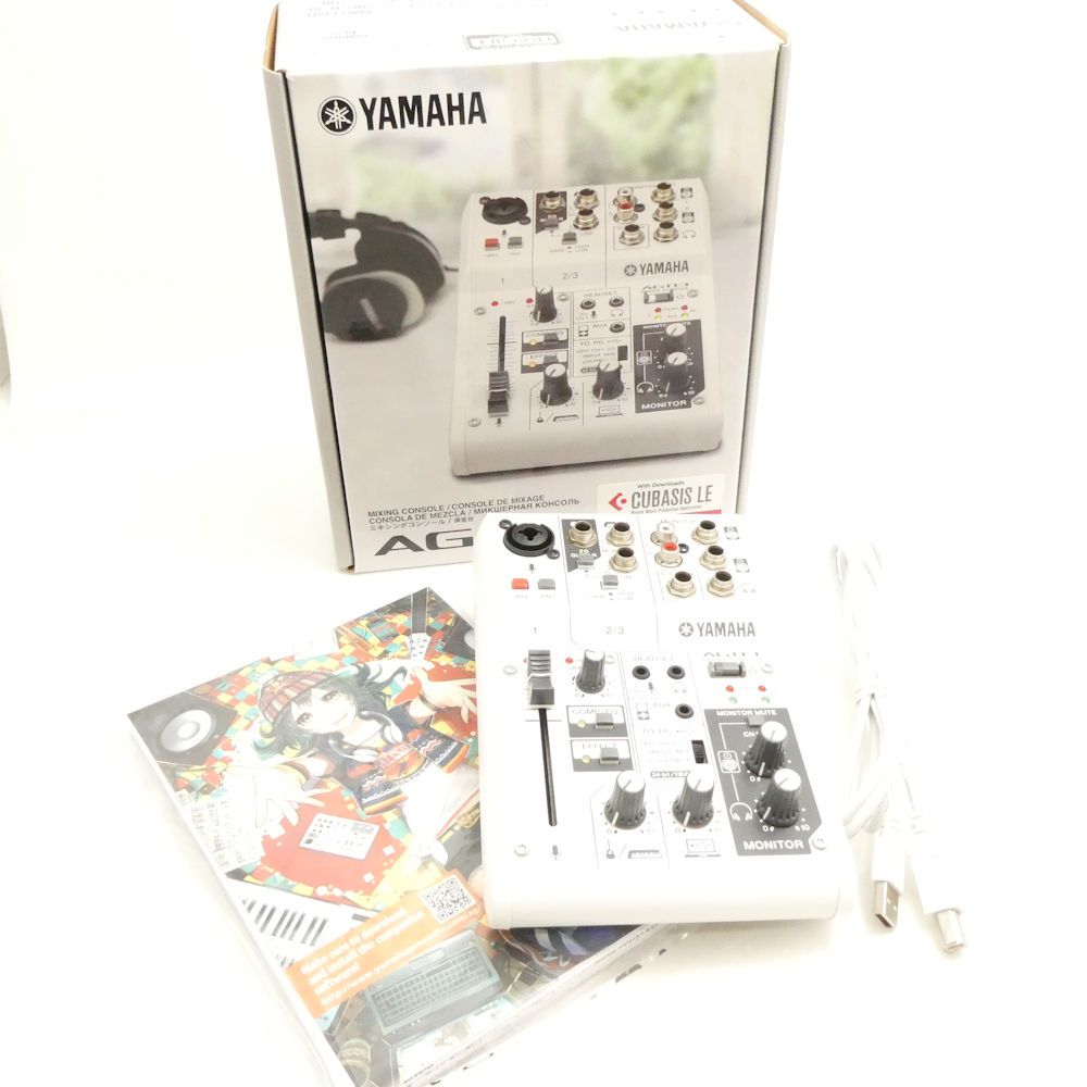ヤマハ ミキシングコンソール AG03 K水081/ YAMAHA ミキシング