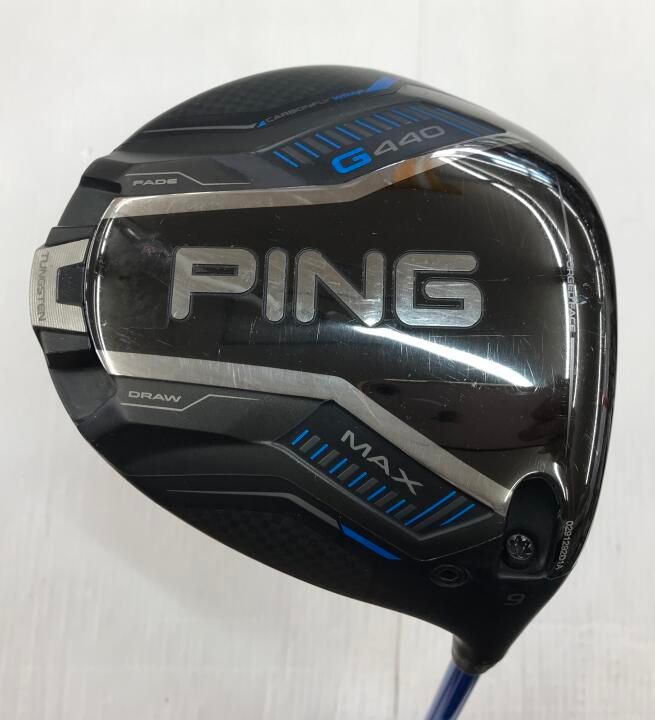 ピン　G440 MAX　9度　ALTA J CB BLUE　Sフレックス　ドライバー　中古【最短即日発送】