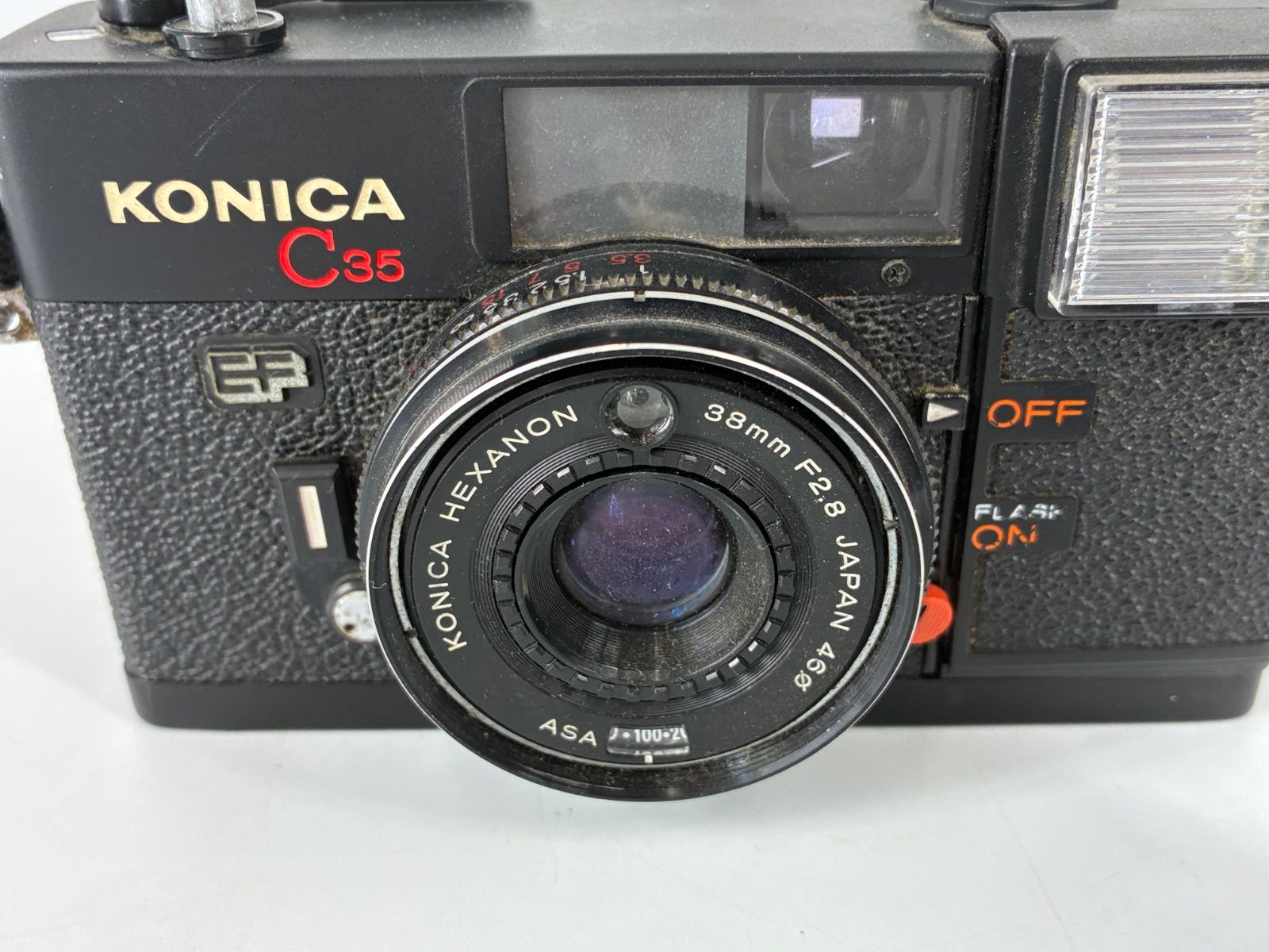 昭和レトロ フィルムカメラ 5台 一眼等 (Kinica C35/Fujica 楽天市場】【整備済】【保証付 】 コニカ KONICA C35 Flashmatic