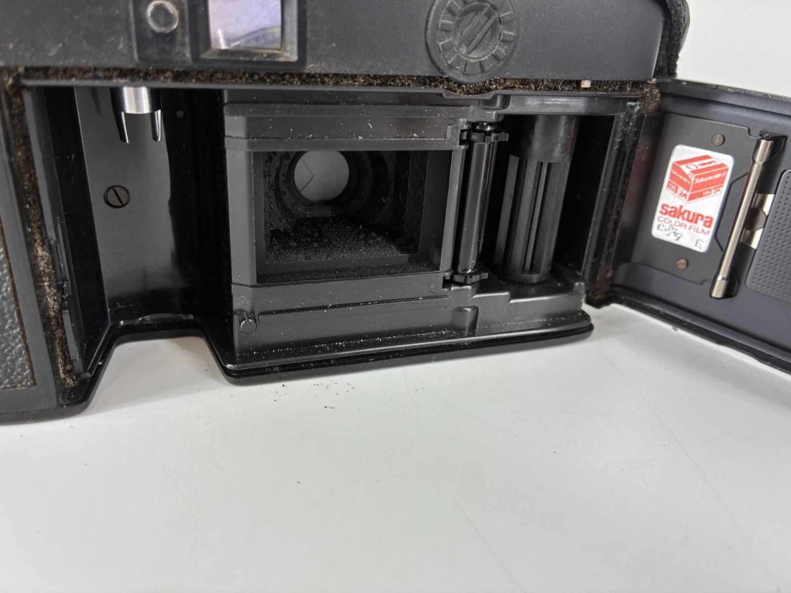 509K012 【ジャンク】Konica C35 EF ピッカリコニカ フィルムカメラ