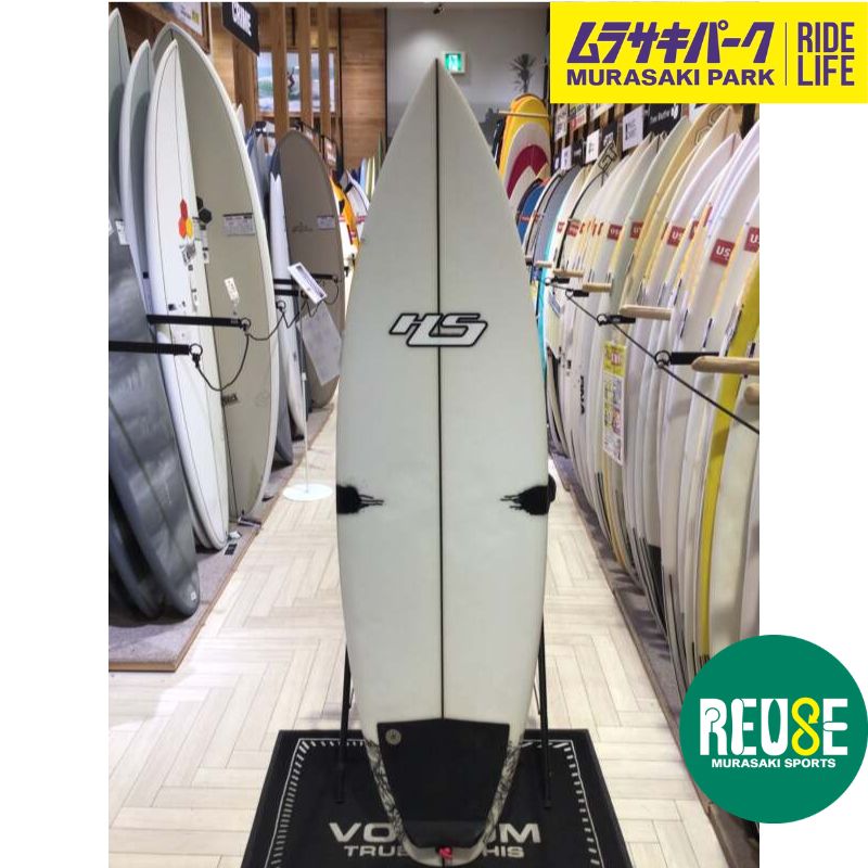 中古サーフボード 【HYDEN SHAPES】WHITENOIZ5’10