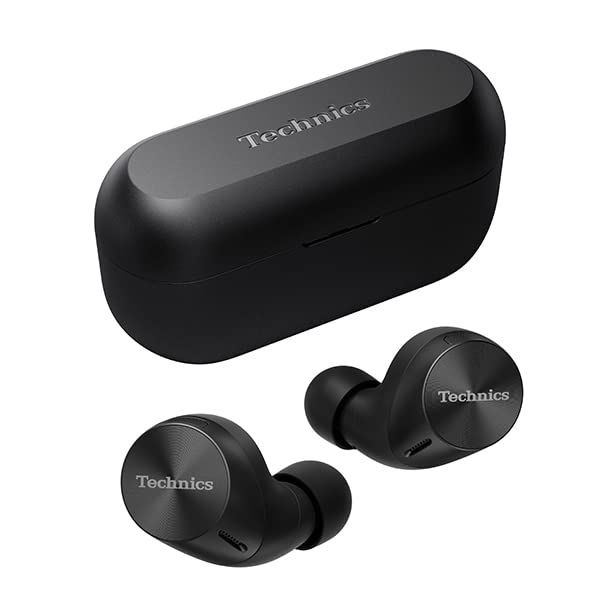 テクニクス ワイヤレスイヤホン EAH-AZ60M2-K ブラック bluetooth ノイズキャンセリング 3台マルチポイント IPX4 LDAC対応 ハイレゾ音質再生 急速充電対応 アプリ対応 shu 239ae6eb
