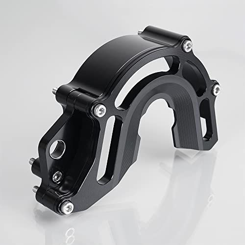 【GOLDFAUST】Z900RS 用スプロケット オートバイ部品 スプロケットカバー チェンジアシスト付 パーツ Z900RS オートバイチェーンギヤ装飾保護カバー スプロケ カスタムパーツ (黒) shu 7fe7993f