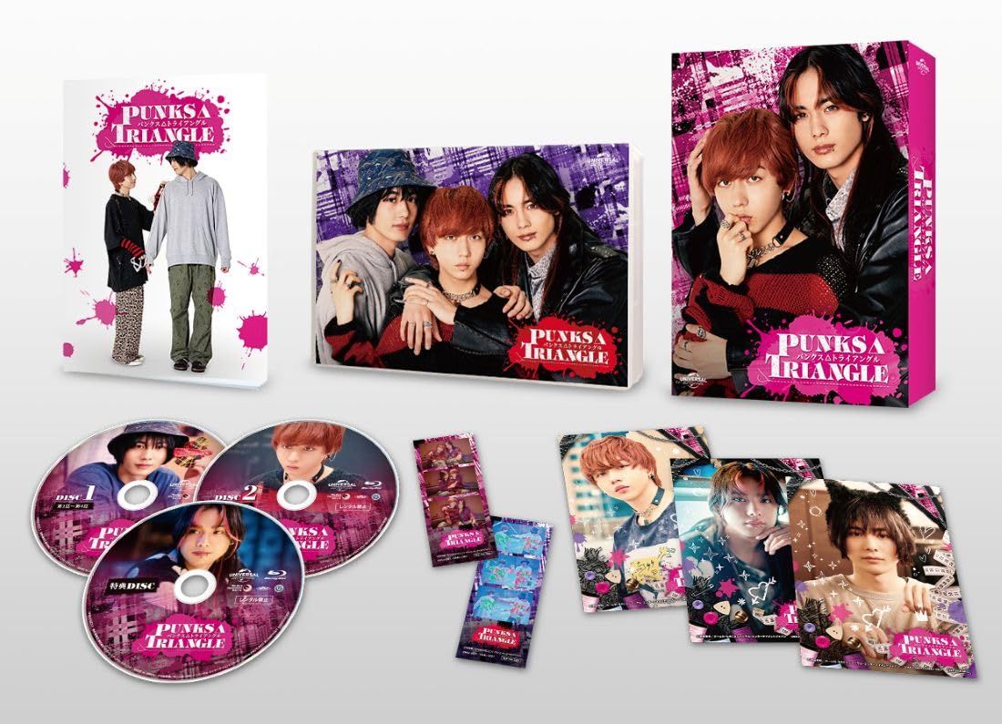 【新品未開封】PUNKS△TRIANGLE＜パンクス・トライアングル＞　Blu-ray BOX 進藤丈広 (監督) 長野凌大 (出演) 藤林泰也 (出演) 形式: Blu-ray