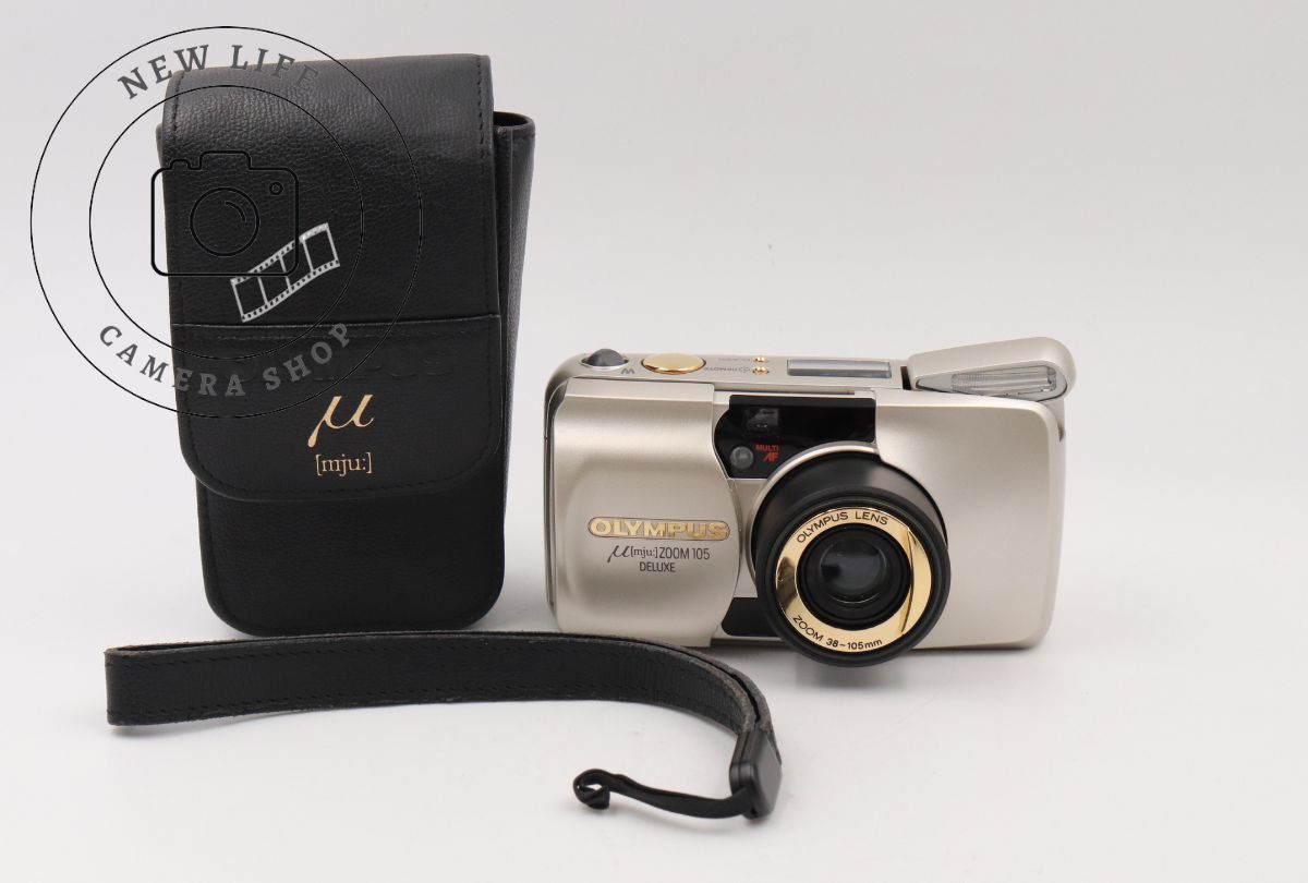極上品☆オリンパス Olympus μ mju ZOOM 105 DELUXE 38-105mm コンパクトカメラ ###17796