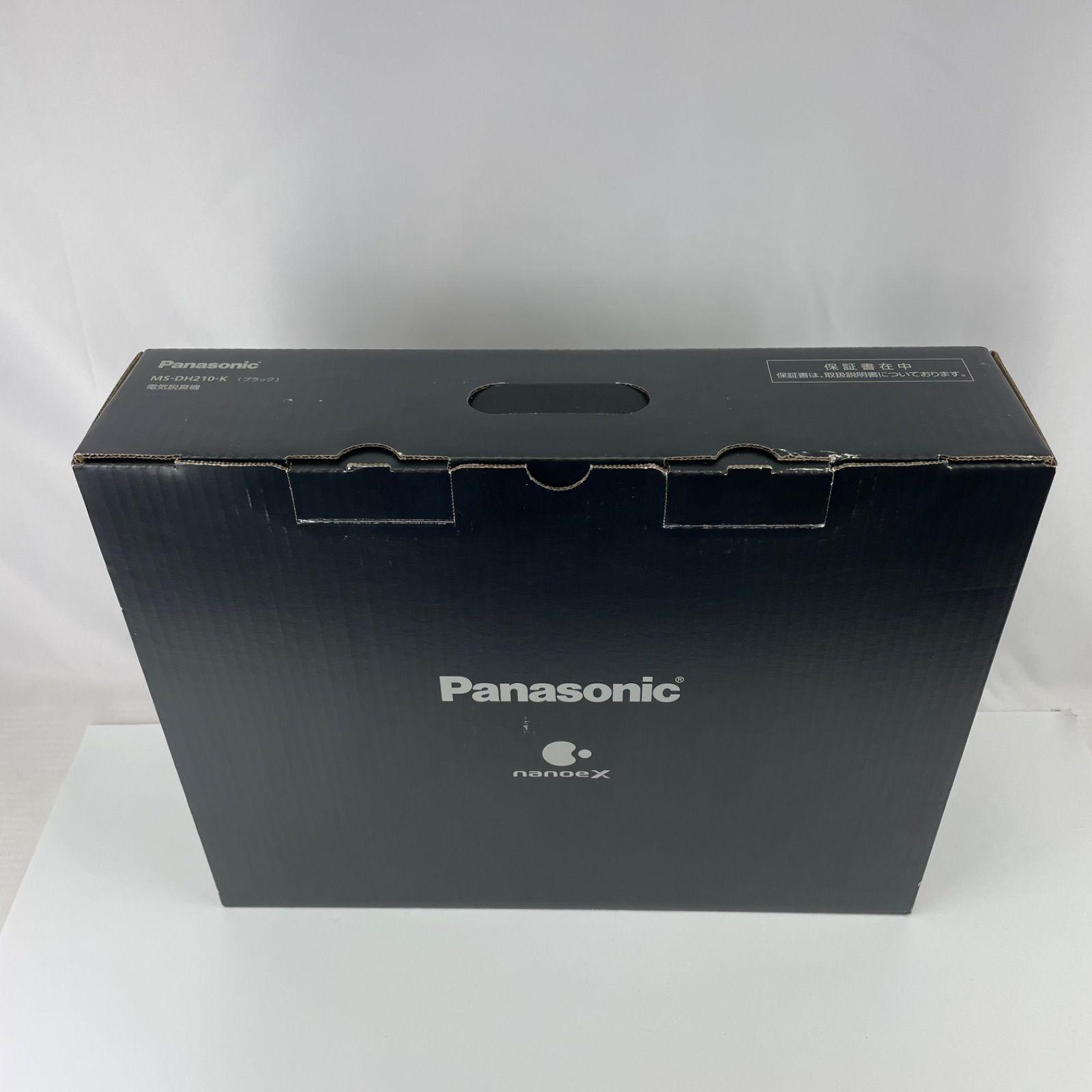 展示未使用品】パナソニック 脱臭ハンガー ナノイーX搭載 MS-DH210-K