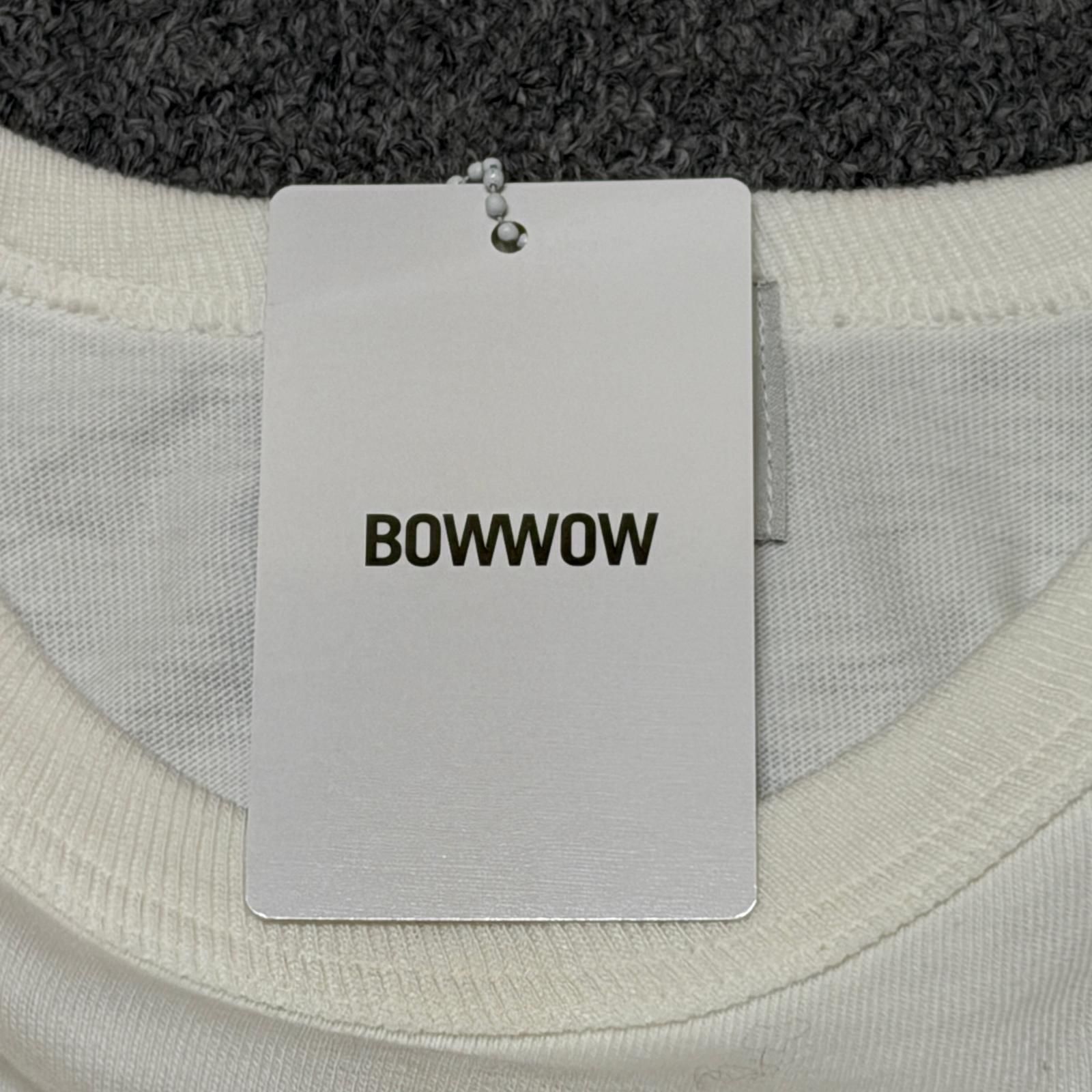 参考上代11000円 未使用 BOWWOW 25SS BALL AND CHAIN 8812 TEE ボール 