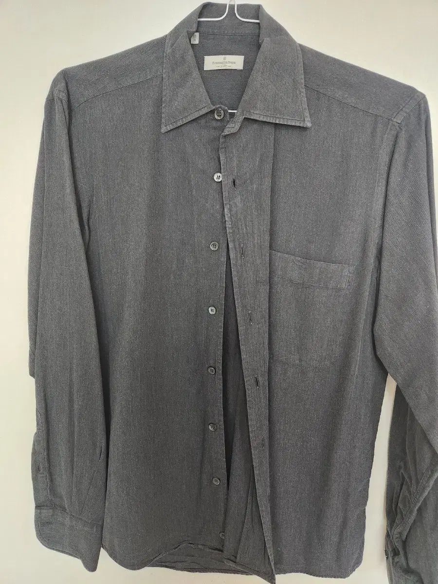 エルメネジルド ゼニア ZEGNA グレー シャツ