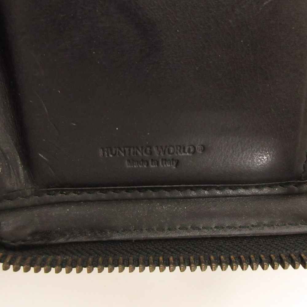 ハンティングワールド HUNTING WORLD 長財布 ラウンドファスナー