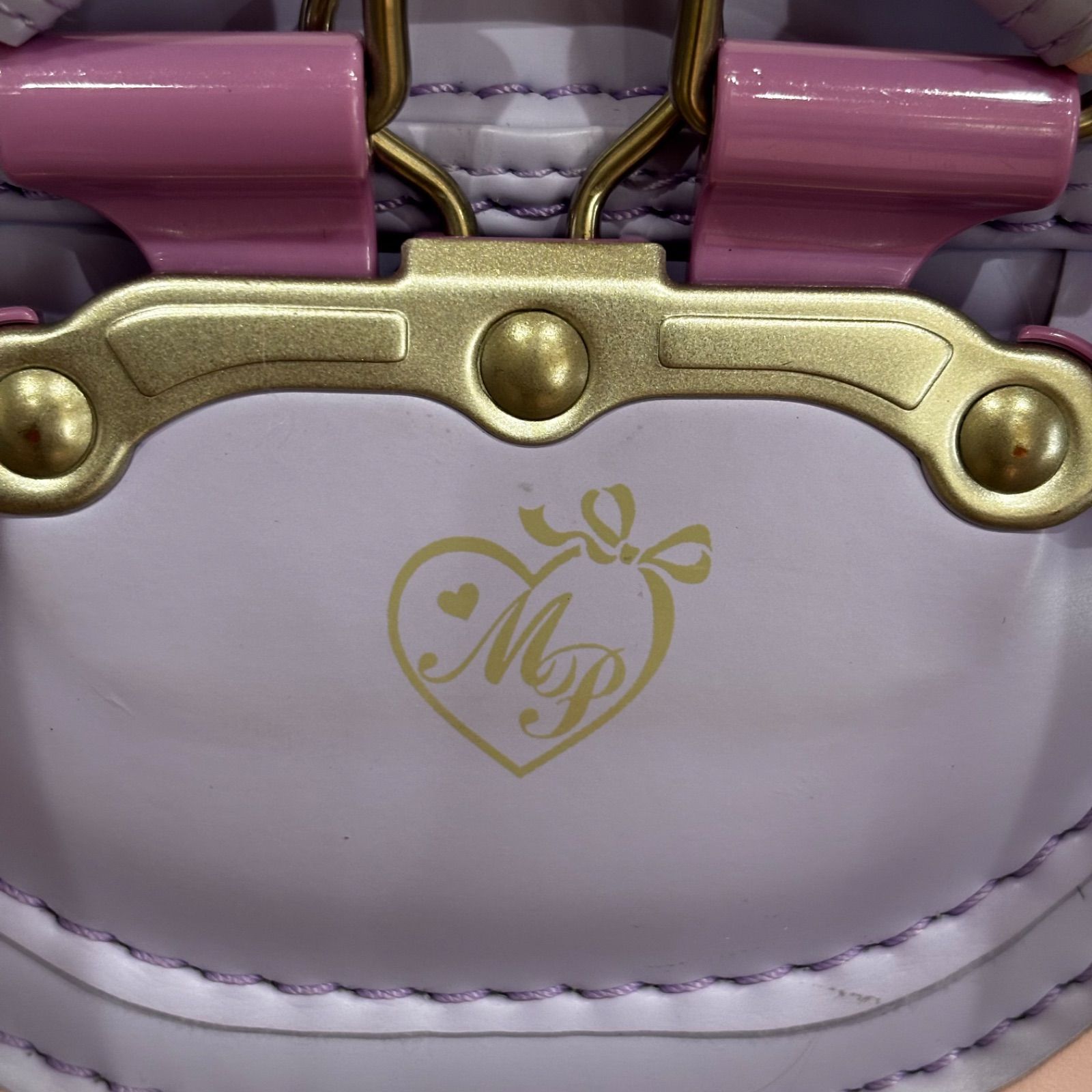 mezzo piano メゾピアノ ランドセル ラベンダー 薄紫 リボン 中古 