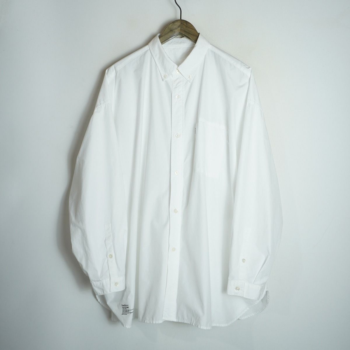 Fresh Service フレッシュサービス Utility B.D Shirt ユーティリティー ボタンダウン 長袖 シャツ FSW-21-SH_04 白 1102P♪