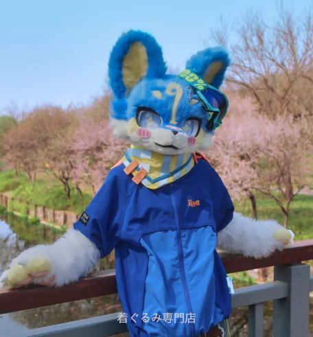 犬　猫　着ぐるみ ヘッド全頭　ヘッド ケモノ ファースーツ ぬいぐるみ コスプレ コスチューム Kurumi 一点物 B775