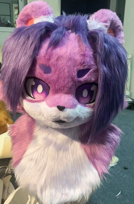 犬　猫　着ぐるみ ヘッド全頭　ヘッド ケモノ ファースーツ ぬいぐるみ コスプレ コスチューム Kurumi 一点物 B776