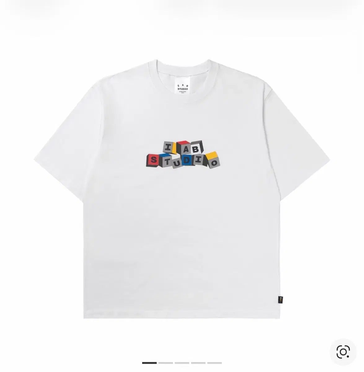 IAB STUDIO アイアプスタジオ ブロック ロゴ Tシャツ M