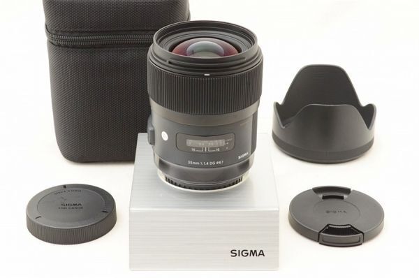 ☆極上美品☆ SIGMA シグマ 35mm F1.4 DG HSM Art Canon用 ♯26050312 45,370円