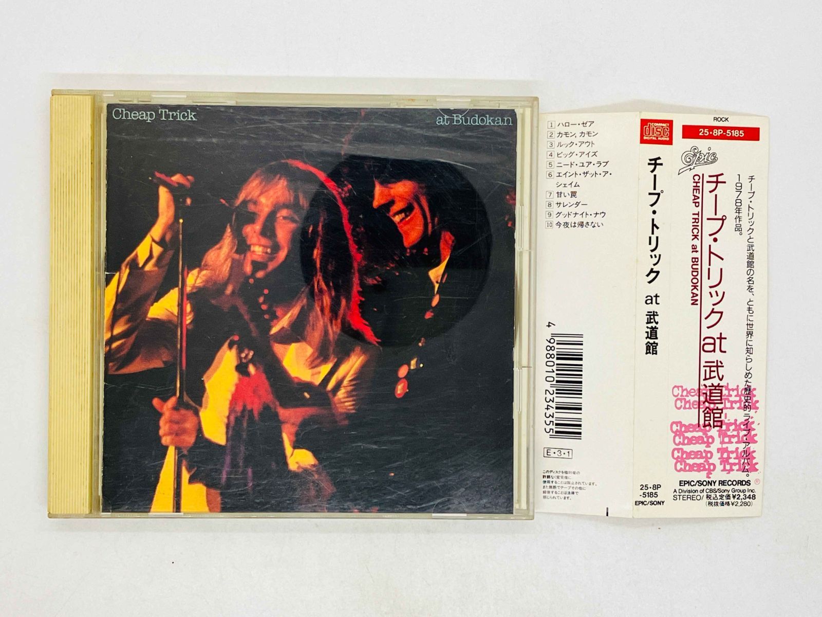 Chovy。他の方は購入しないで下さい CD 旧規格 チープ・トリック at 武道館 / CHEAP TRICK at BUDOKAN / 帯